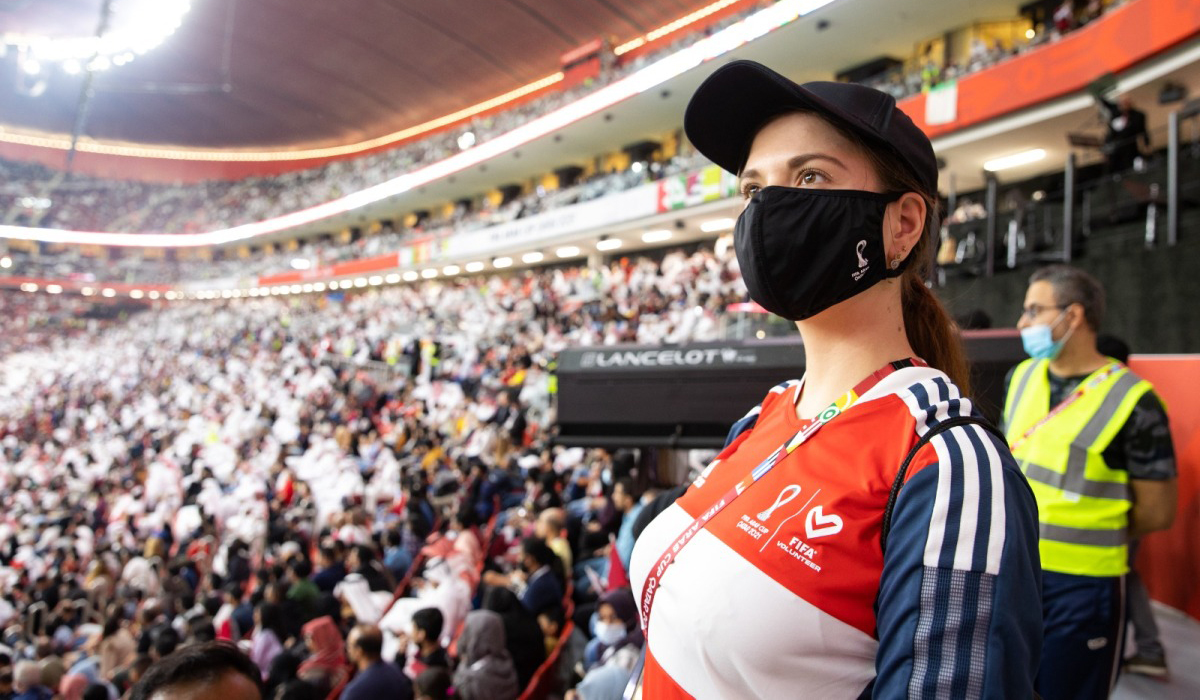 Qatar 2022 volunteer